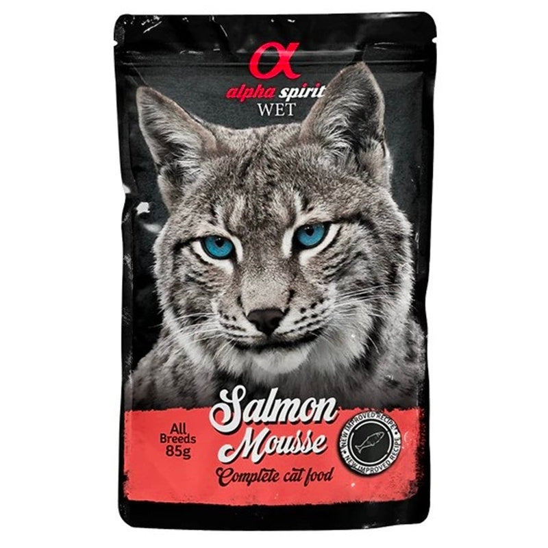 gat pouch mouses de salmó 85 g Imatge principal del producte