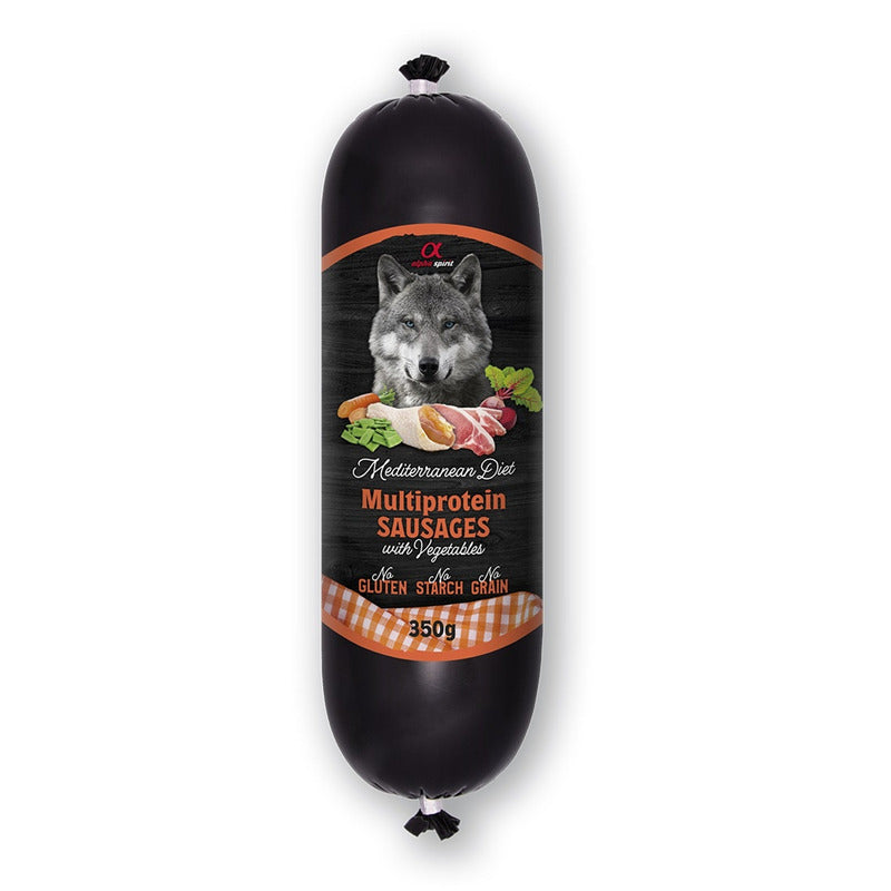 alpha salchicha multiprotein 350gr Imagen principal del producto