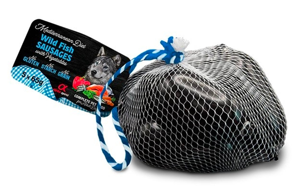 salchicha mediterranean diet wild fish 5x65 g