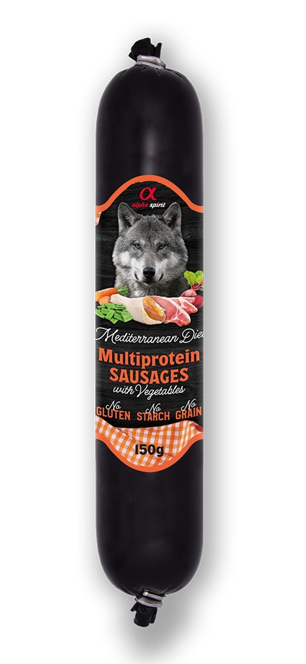 alpha salchicha multiprotein 150gr