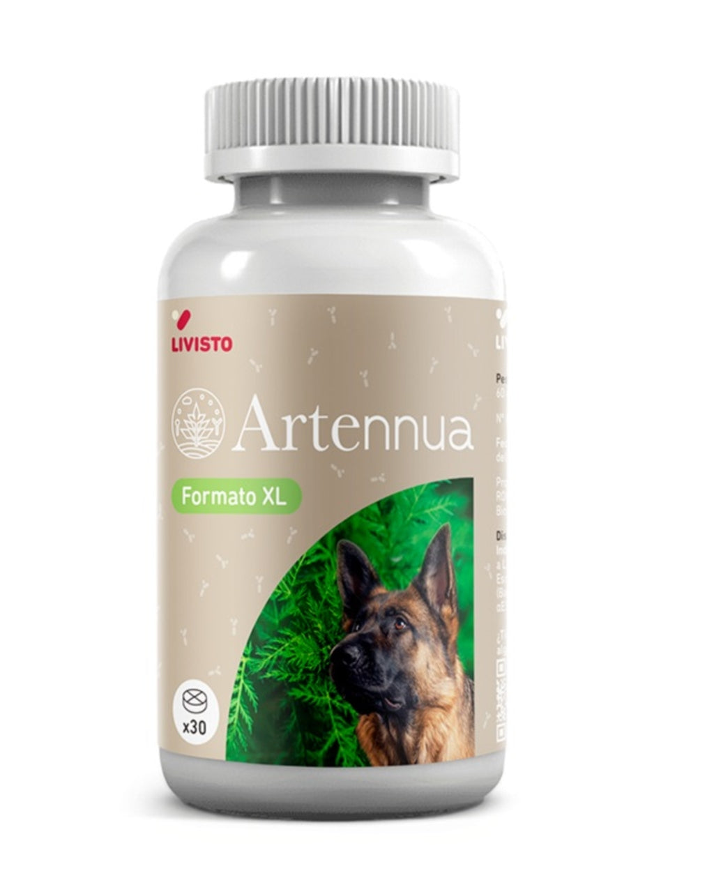 Artennua XL per a gos 30 comprimits Imatge principal del producte