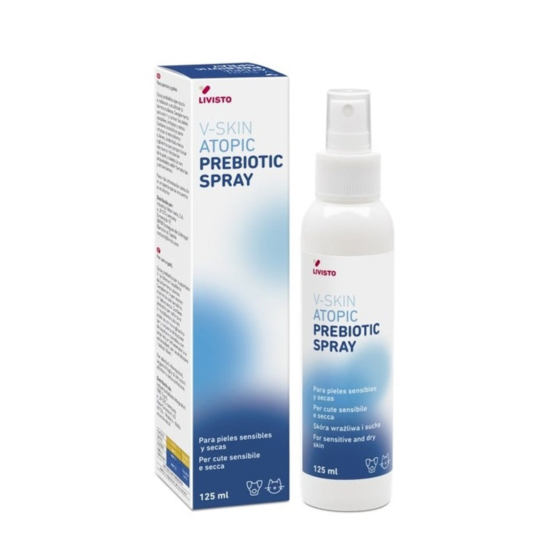 V-skin atopic spray prebiótico para perro y gato 1 Imagen principal del producto