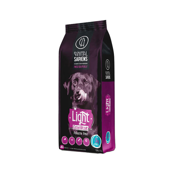 Animal Sapiens Fresco Light Esterilizado pienso para perros