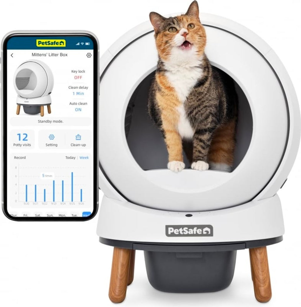 Smartspin auto litter box gatera automática