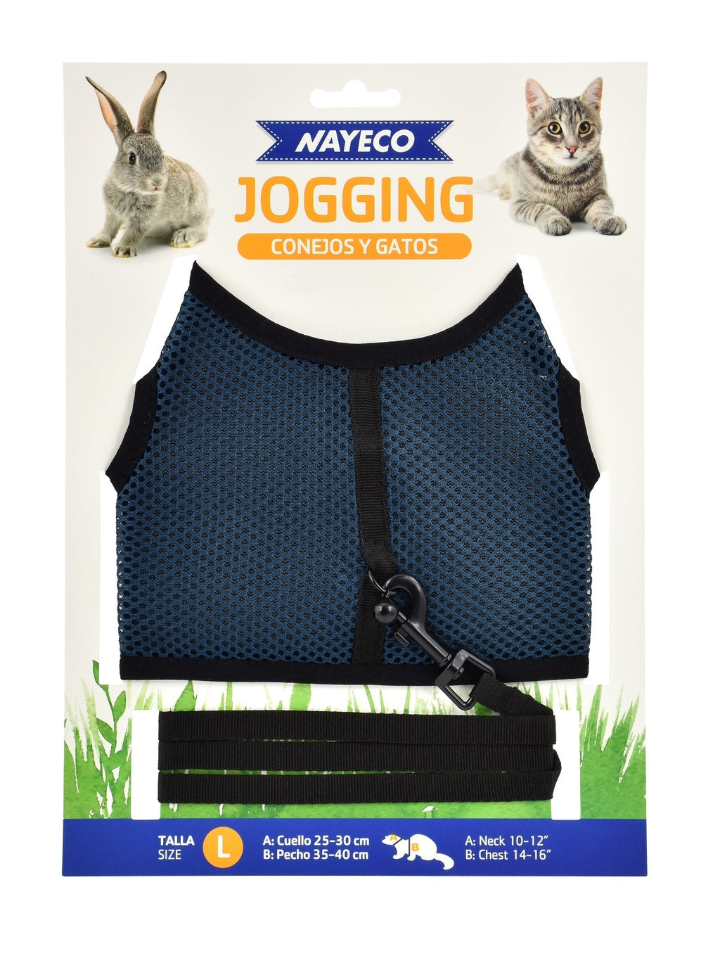 Nayeco Jogging Talla L para Conejo y gato (1un) Imagen secundaria del producto