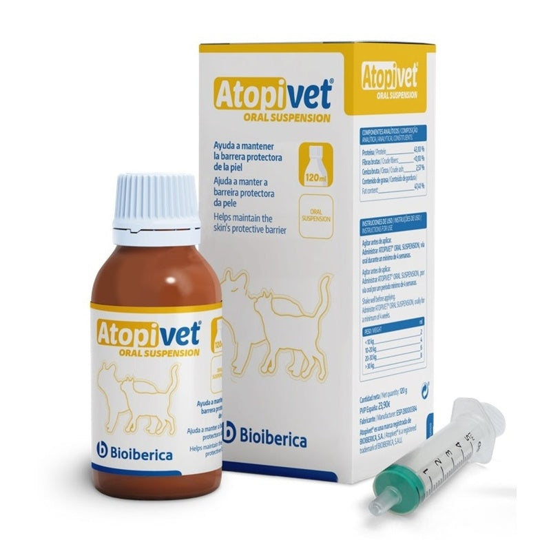 Atopivet suspensión oral 120ml Imagen principal del producto