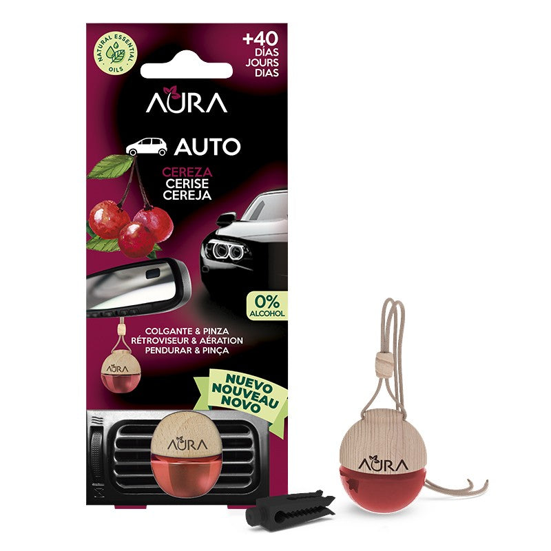 Aura Ambientador de Coche con Pinza Cerezo en Flor 6 ml