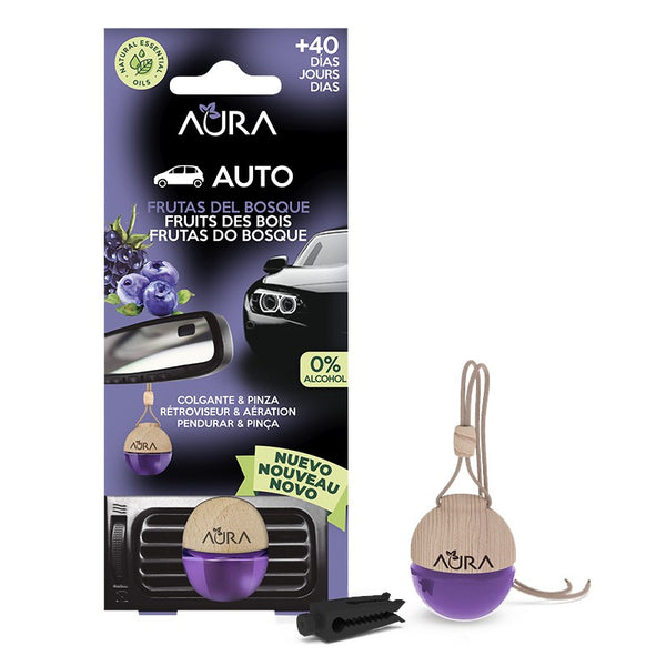 Aura Ambientador de Coche con Pinza Frutos del Bosque 6 ml