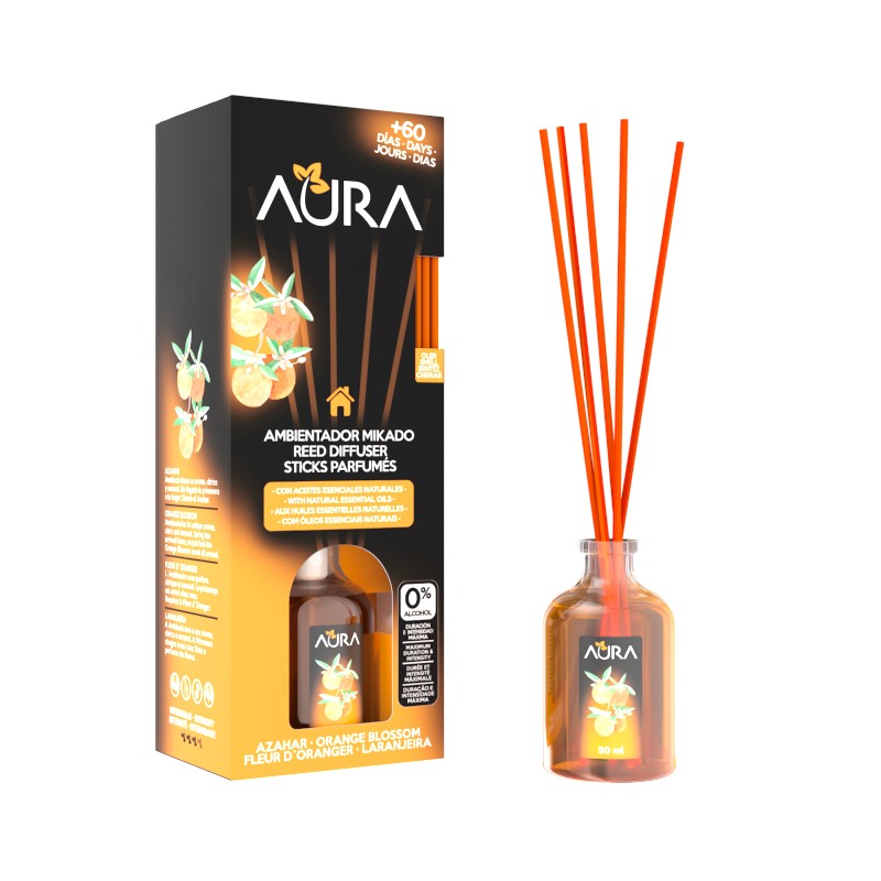 Aura Mikado Azahar y Mandarina 50 ml