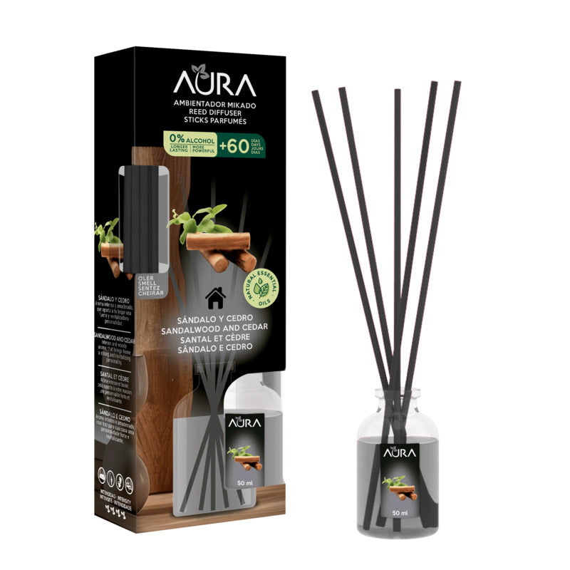 Aura Mikado Sándalo y Cedro 50 ml
