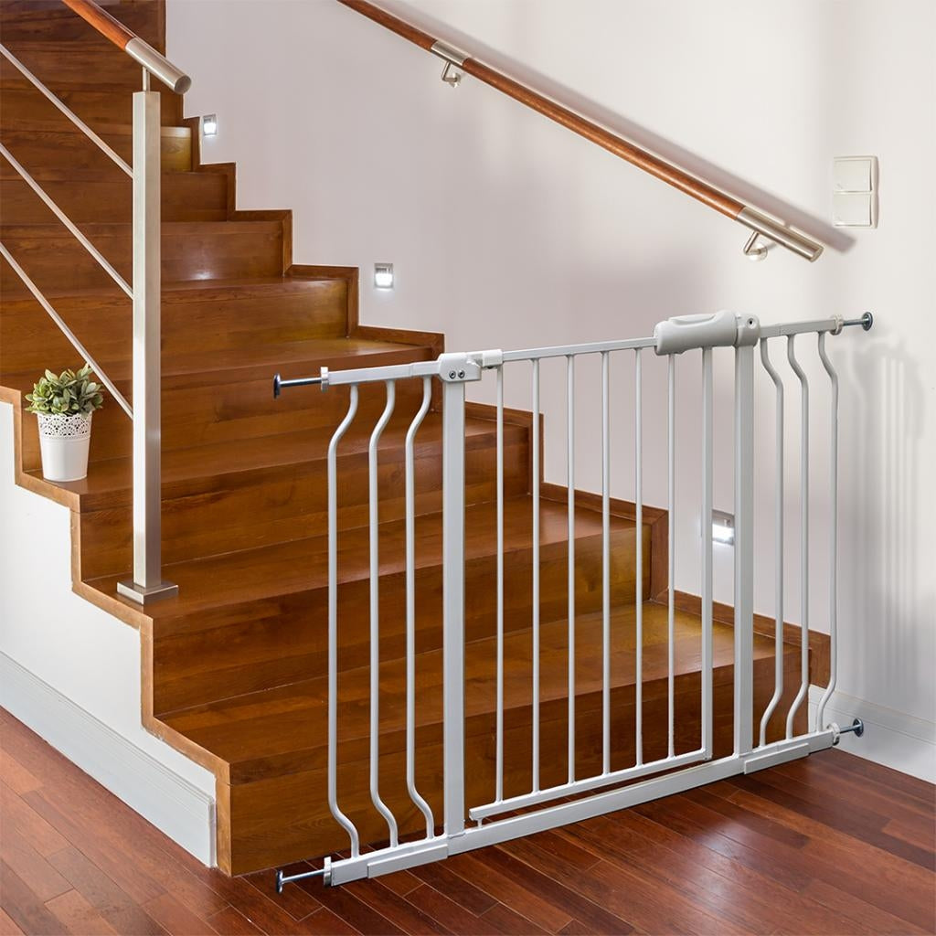 Duvo Barrera de seguretat amb puerta 75-110 cm Imatge secundària del producte