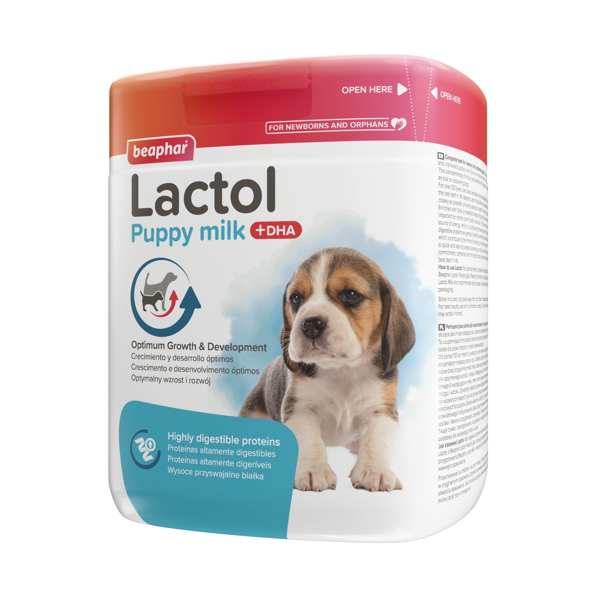 Beaphar Lactol Leche para cachorros 500gr Imagen principal del producto
