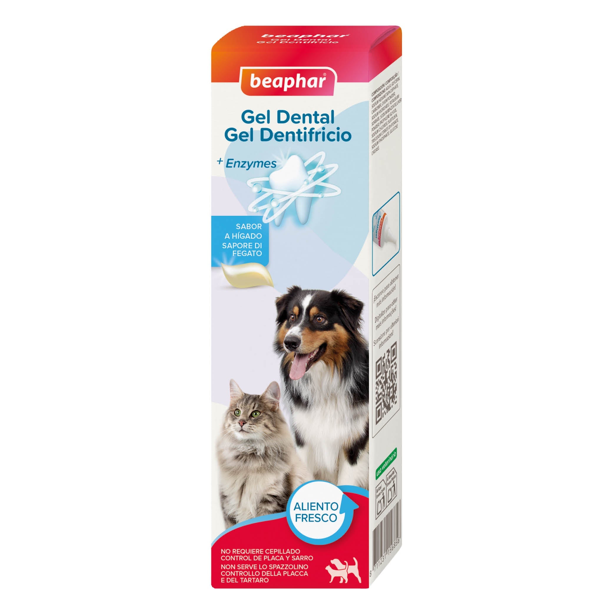 Beaphar Gel Dental para perro y gato 100gr Imagen principal del producto