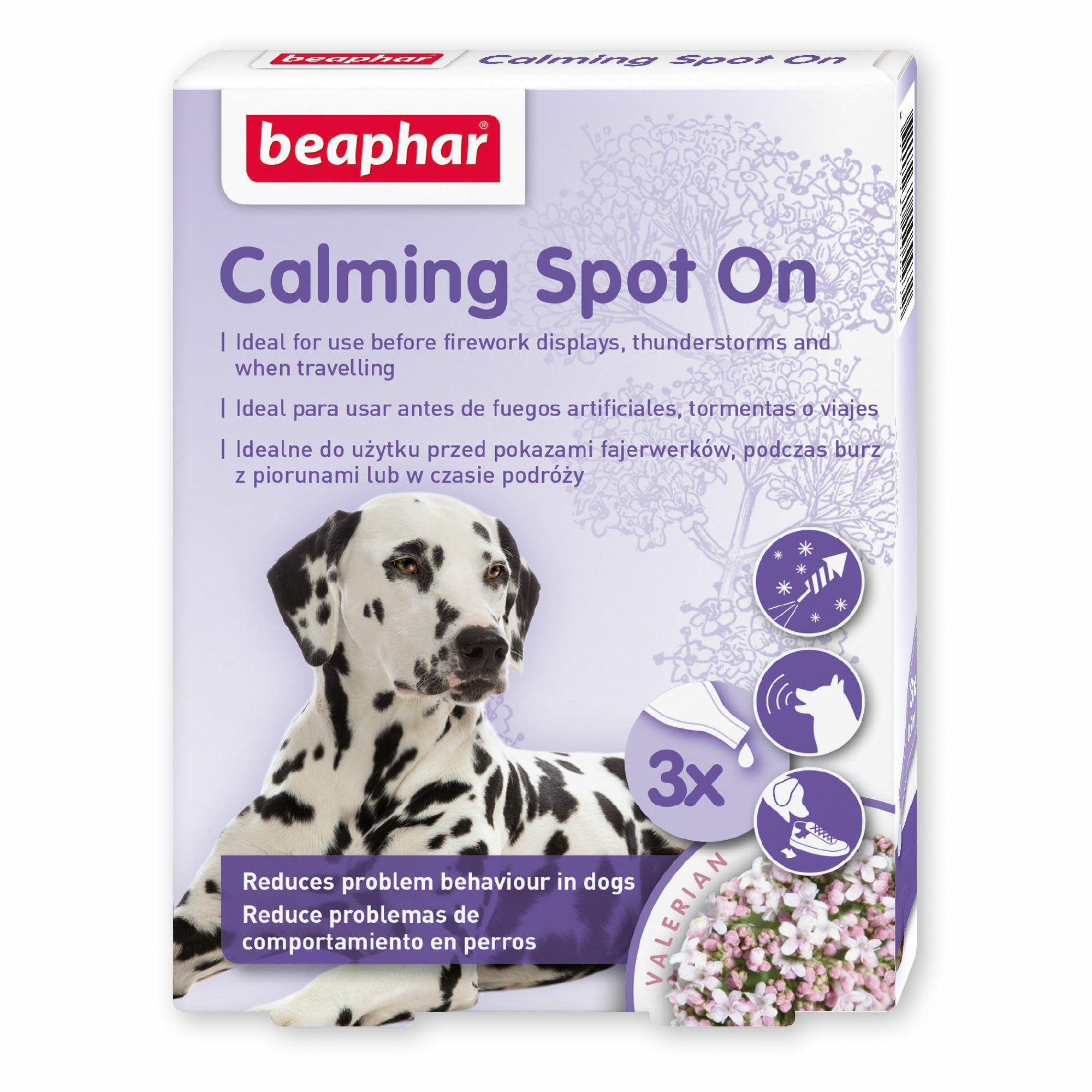 Beaphar Calming para perro 3 pipetas de 0,7 ml Imagen principal del producto