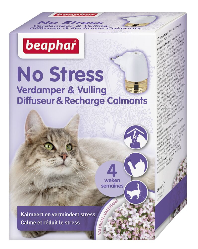Beaphar NO Stress gato pack Difusor + Recambio 30 ml Imagen principal del producto