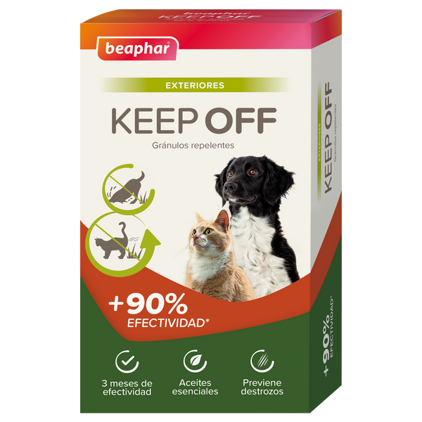 Beaphar Perro y gato Keep Off Gránulos Exterior 2x200gr