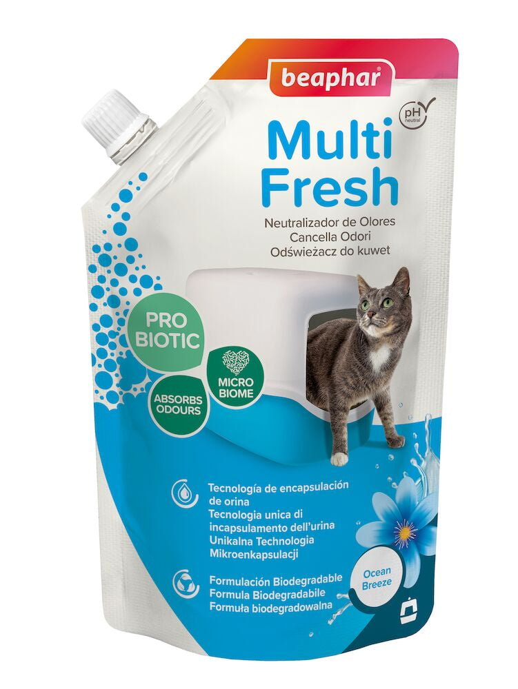 Beaphar Multifresh gato Neutralizador Olores Brisa Marina Imagen principal del producto