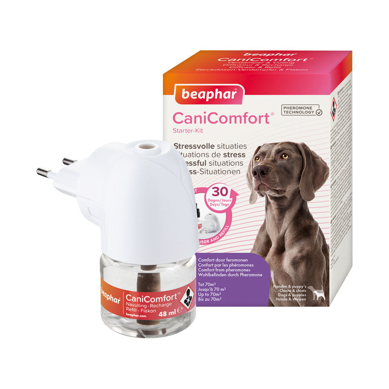Beaphar CaniComfort difusor de feromonas para perros Starter Kit 48 ml