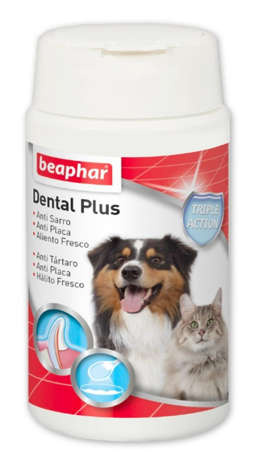 Dental Plus 75gr Anti-Placa Para Perro y Gato