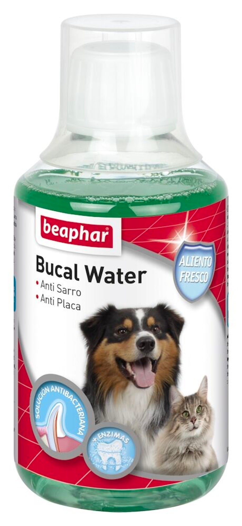 Enjuague Dental Anti-Placa Para Perro y Gato 250ml Imagen principal del producto