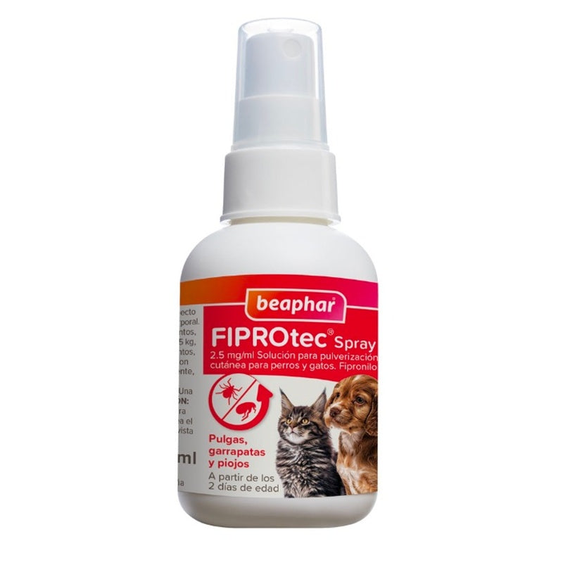 Fiprotec Esprai Per a Gos i Gat 100 ml Imatge principal del producte