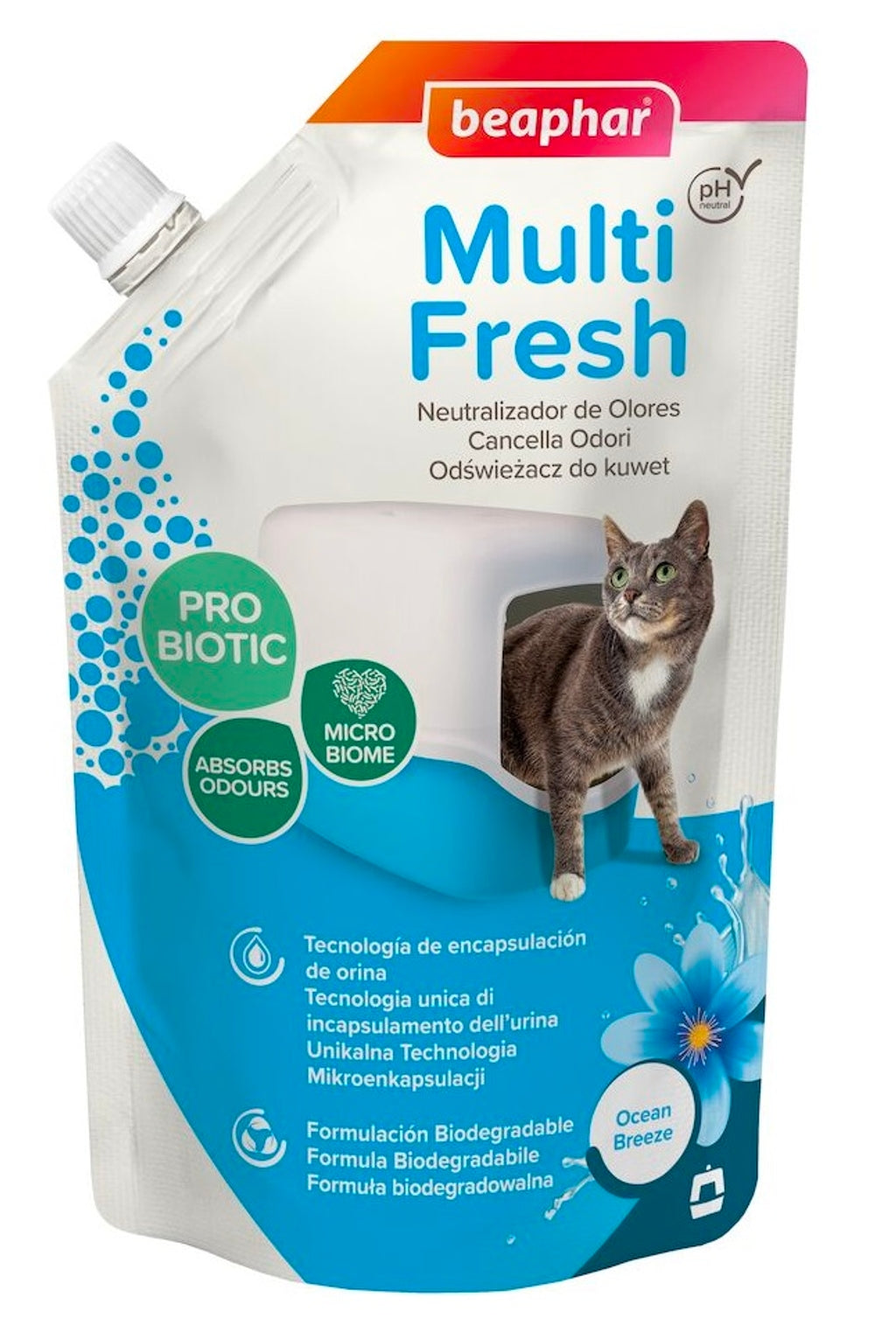 Multifresh Gato Neutralizador Olores Brisa Marina Imagen principal del producto