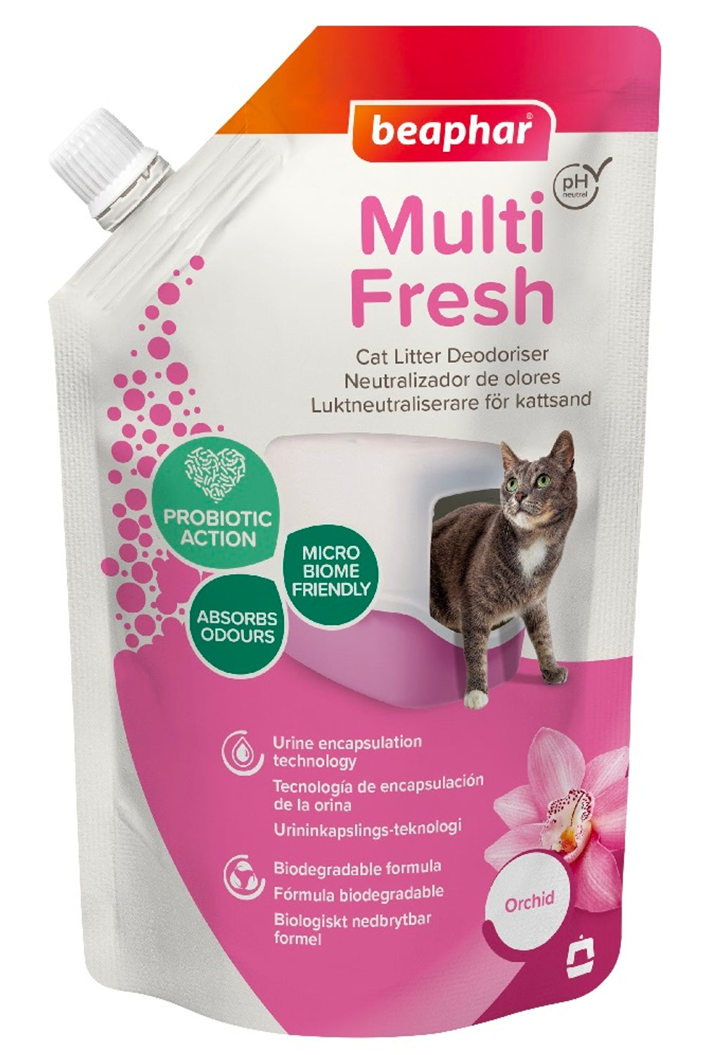 Multifresh Gato Neutralizador Olores Orquídea 400g