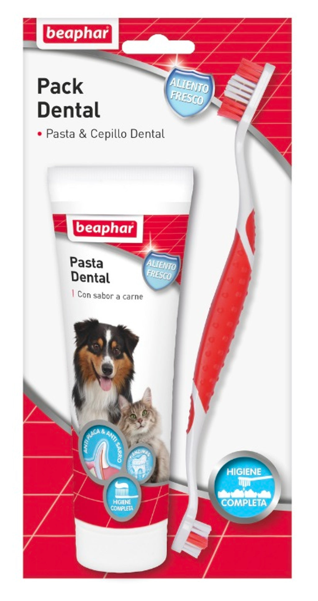 Pack Dental para Perro y Gato (Pasta + Cepillo)