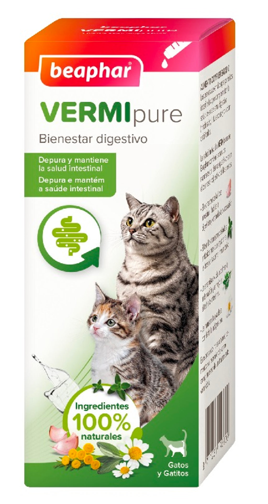 Vermipure Gats solució líquida 50 ml Imatge principal del producte