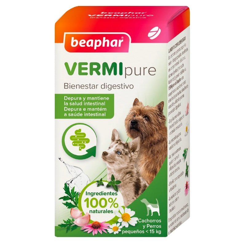 Vermipure Gossos S (<15 kg) 50 Comprimidos Nael teurale Imatge principal del producte