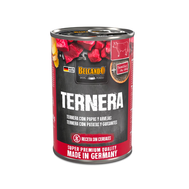 Belcando Ternera Patatas y guisantes lata para perros