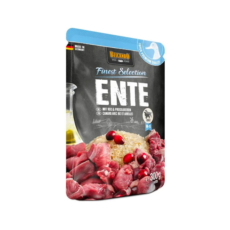 Belcando Pato con arroz y arándanos Pouch para perros