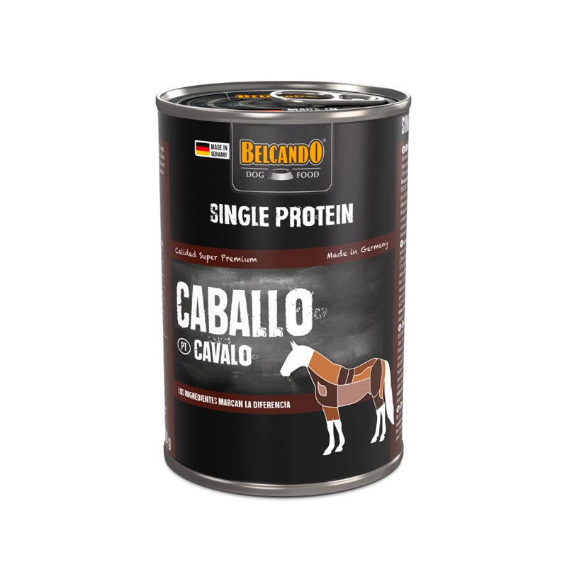 Belcando Single Protein con caballo lata para perros Imagen principal del producto