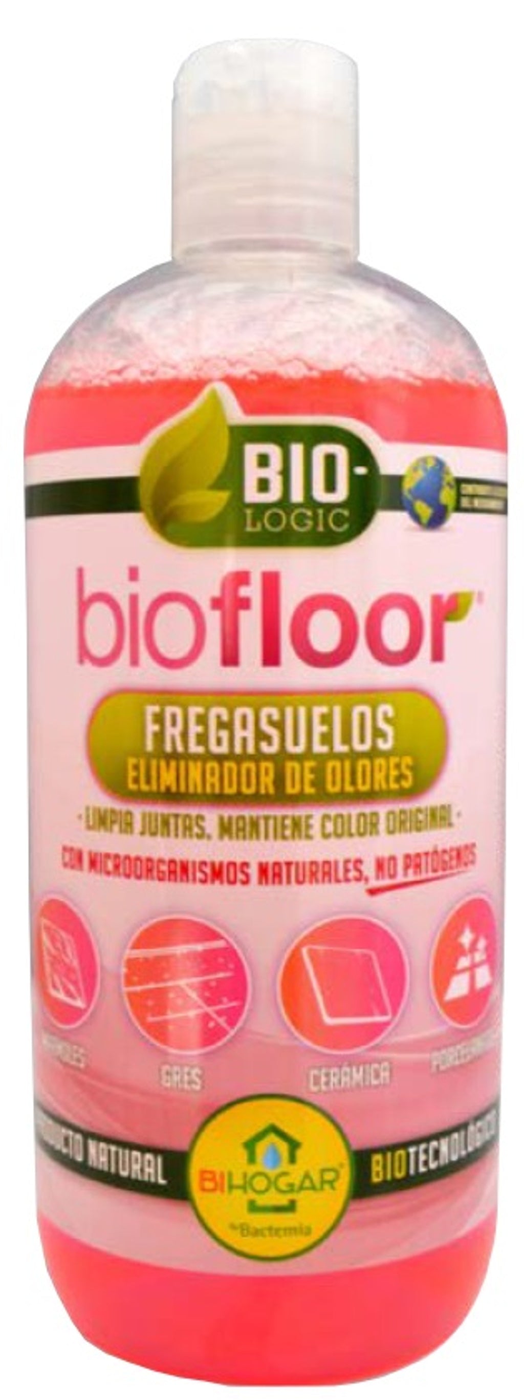 Biofloor fregasuelos eliminador d'olors 500 ml Bi Imatge principal del producte