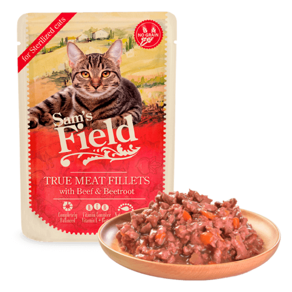gat aquestrilitzat filets bou remolatxa sobre 85 g