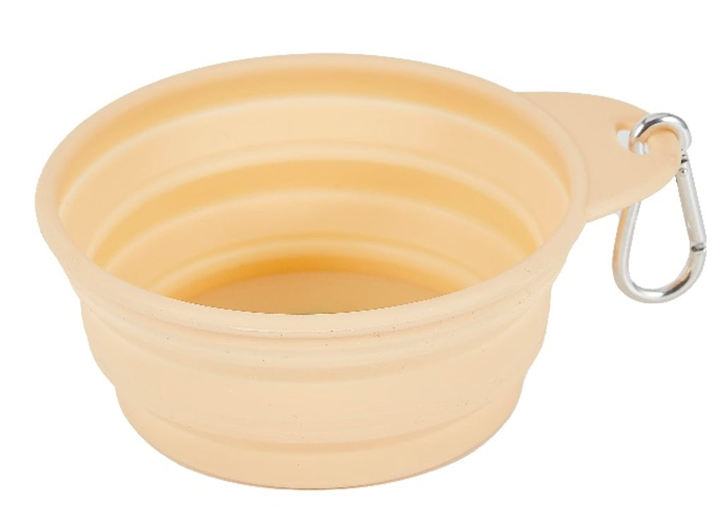 Freedog Plegable Silicona Beige 400 ml Imagen secundaria del producto