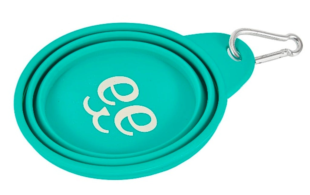 plegable silicona turquesa 400ml
