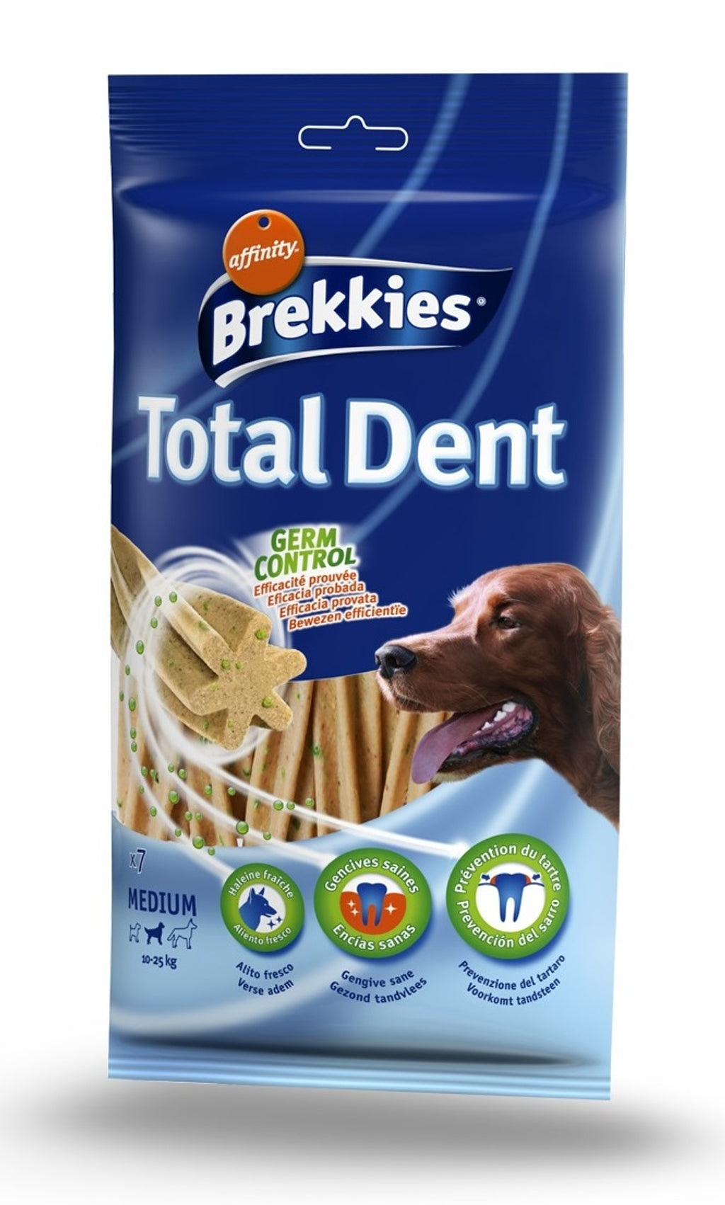 Totaldent perro mediano 180gr