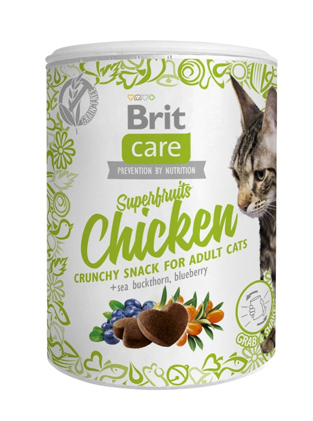 Care gato superfruis snack pollo 100gr Imagen principal del producto