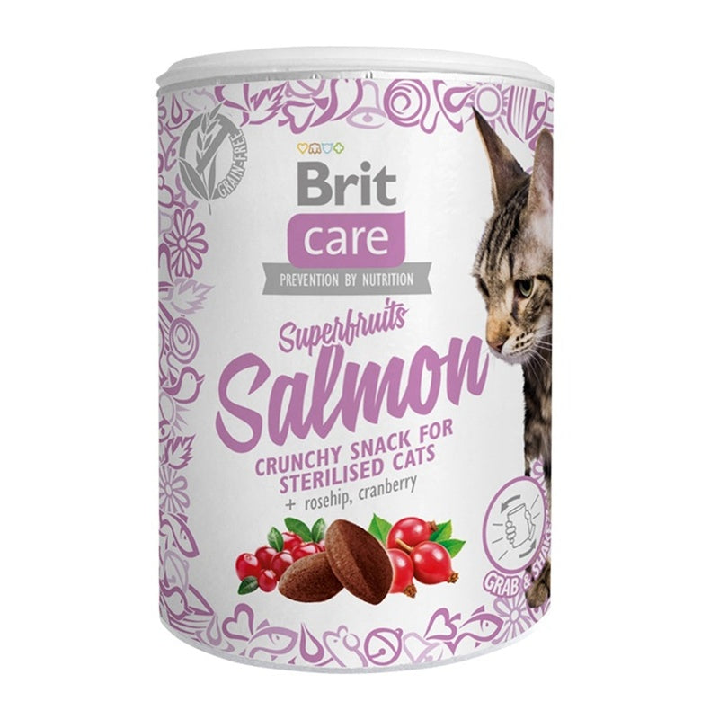 Care gato superfruits snack salmó 100gr Imagen principal del producto