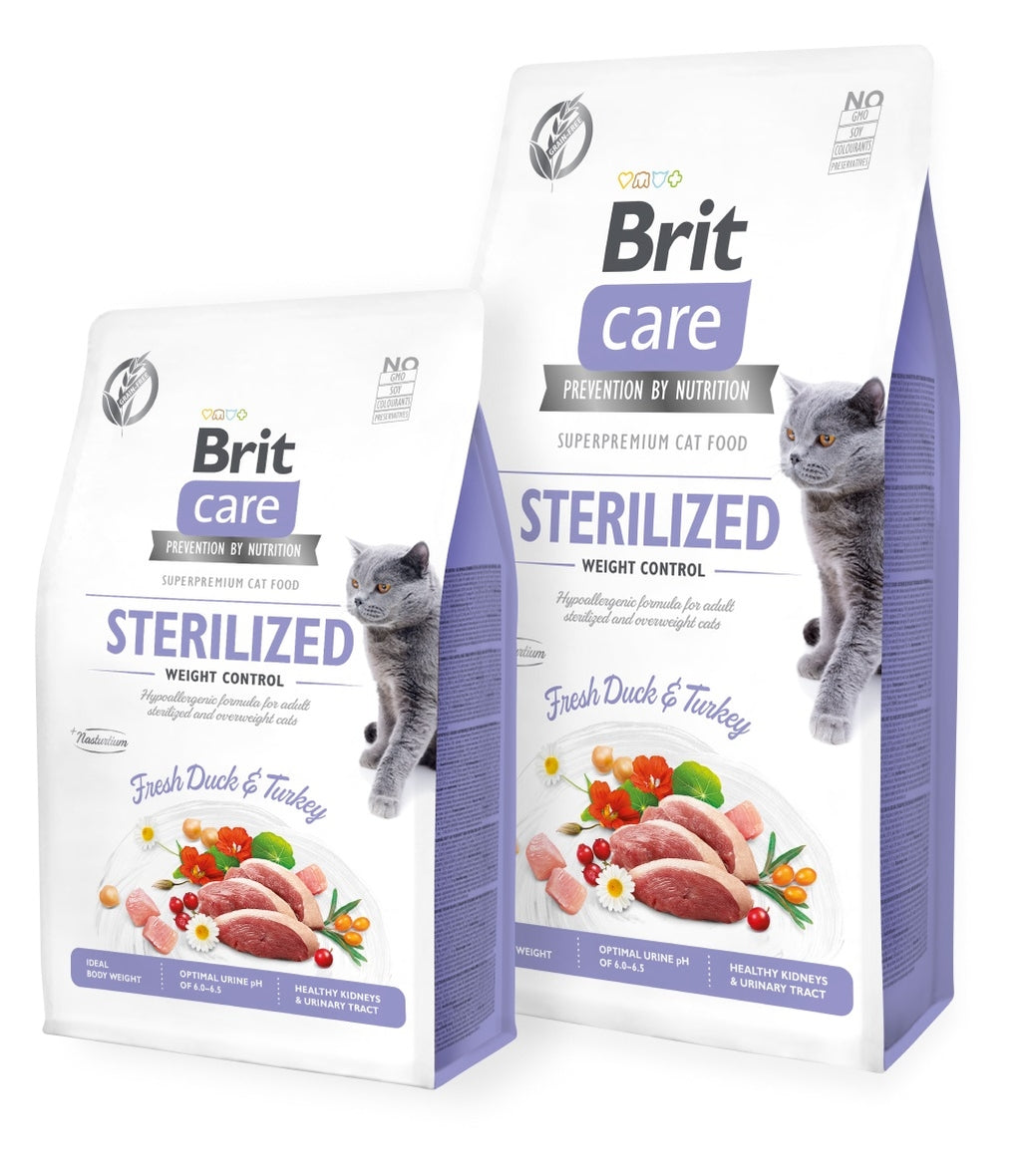 Care cat grain free sterilized weight control