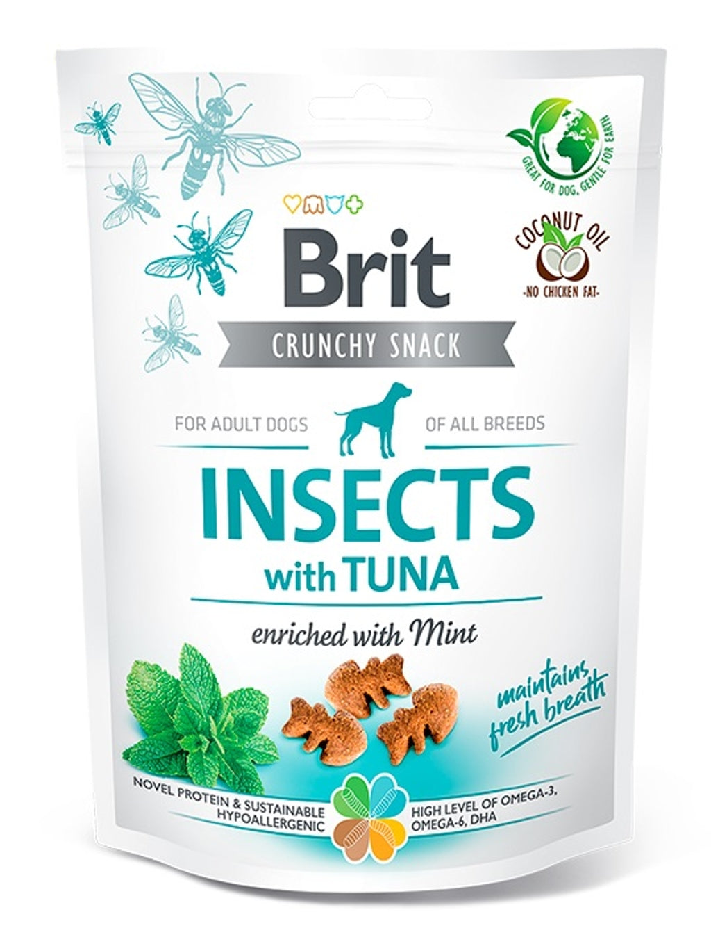 Snack crujiente de insectos y atún 200gr