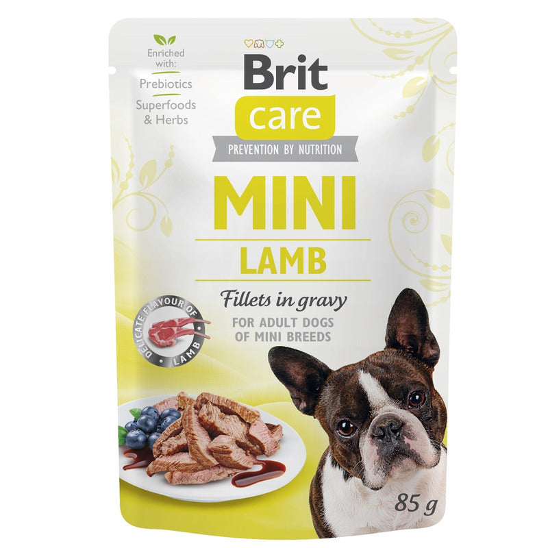 Care perro mini filetes de cordero en salsa pouch Imagen principal del producto
