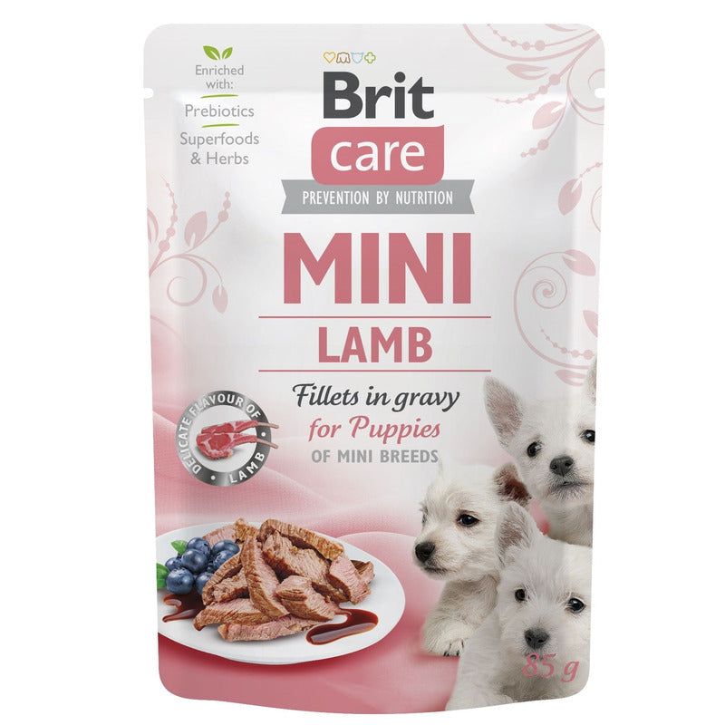 Care puppy mini filetes de cordero en salsa pouch