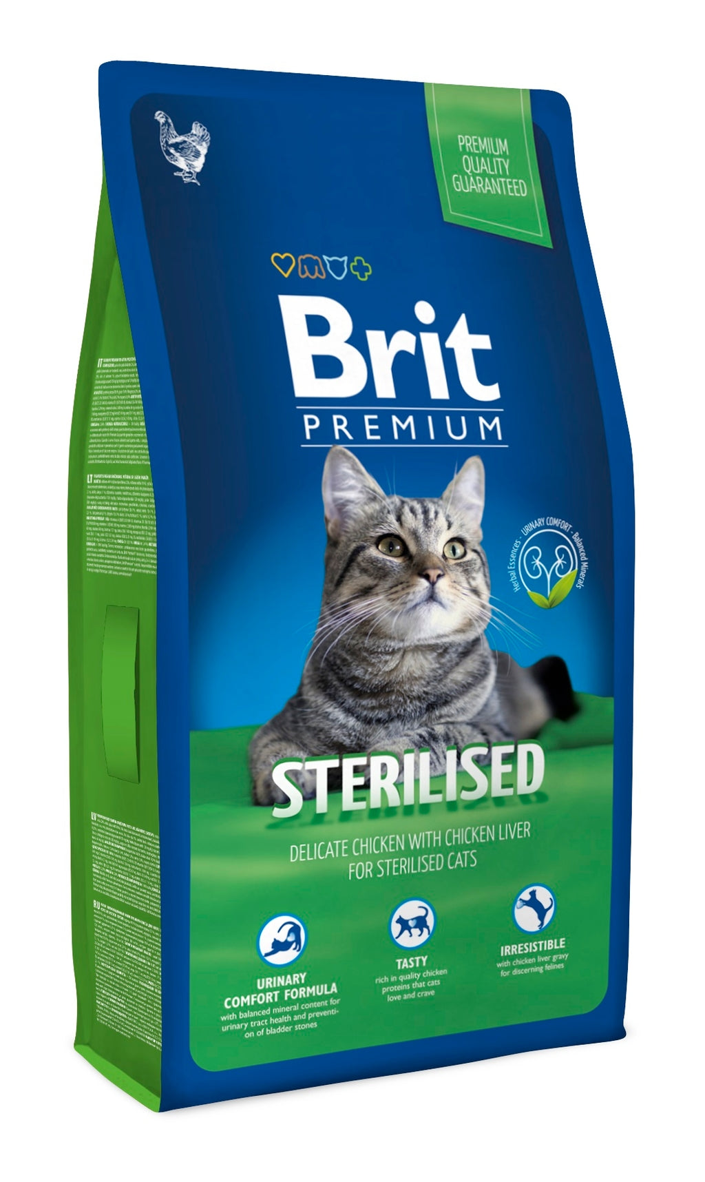 Premium cat sterilised 8kg