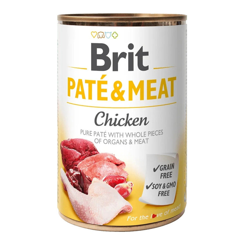 Dog grain free paté & meat pollo 400gr Imagen principal del producto
