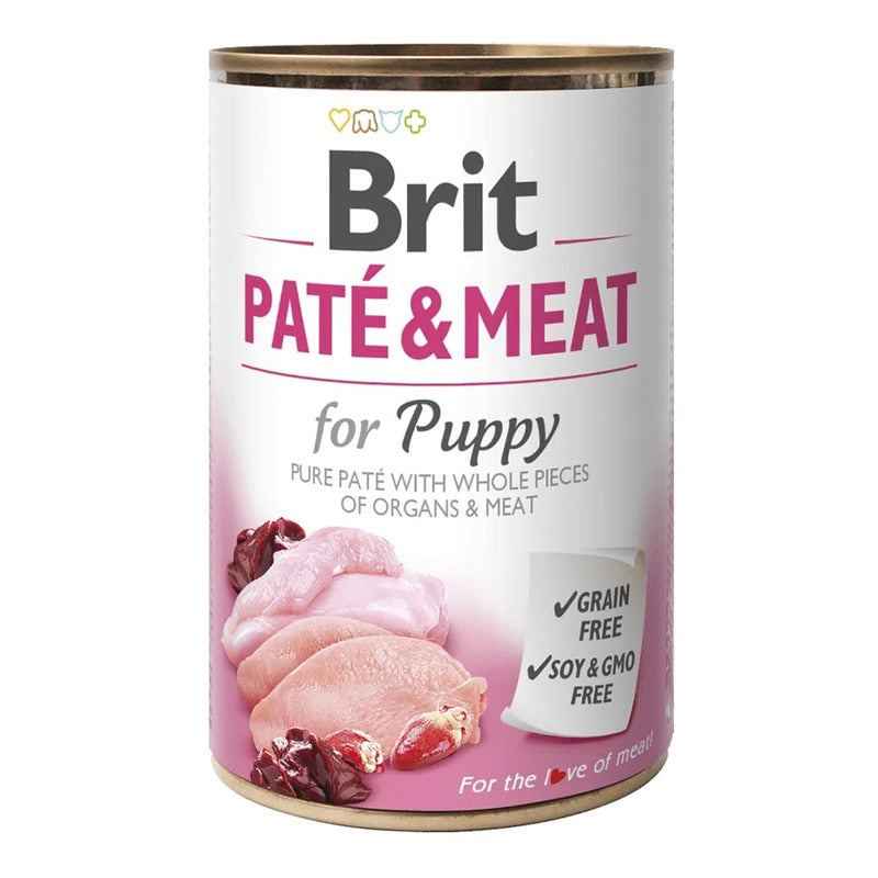 Dog grain free paté & meat puppy 400gr