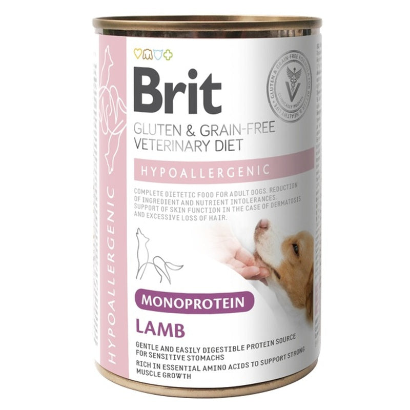 veterinary hypoallergenic cordero lata 400gr Imagen principal del producto