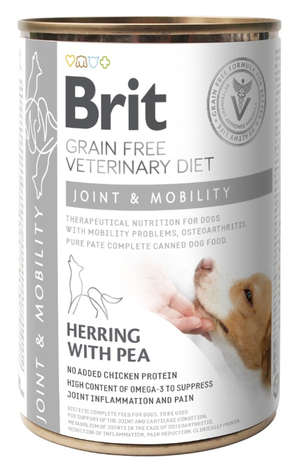 veterinary mobility lata para perros 400gr