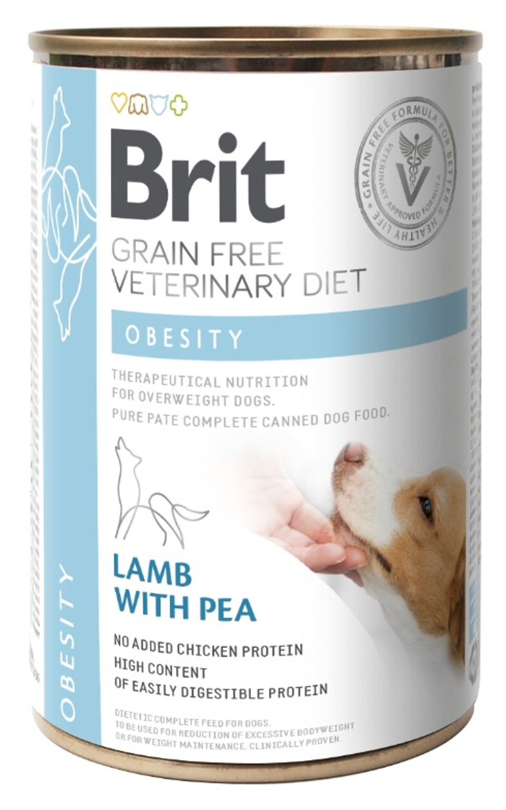 veterinary obesity llauna per a gossos 400 g